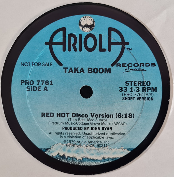 Taka Boom — Red Hot
