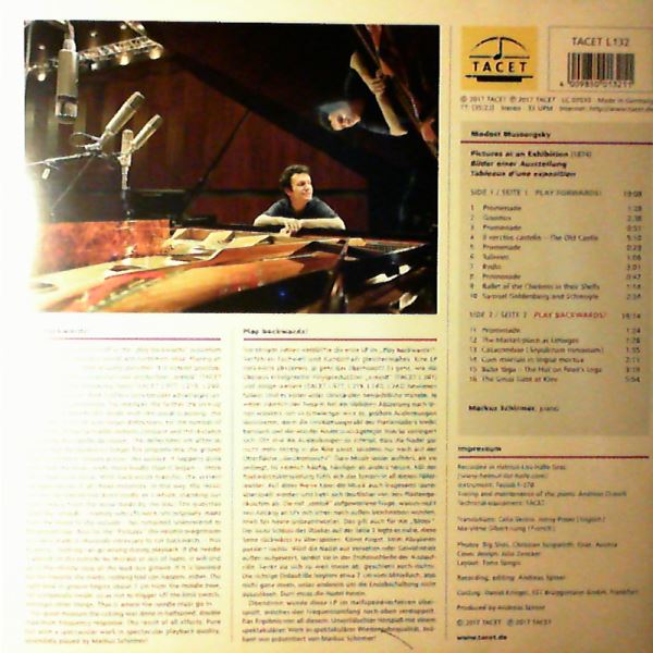 Schirmer Markus (Piano) — Mussorgsky - Pictures At An Exhibition