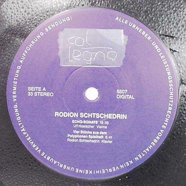Shchedrin Rodion (Schedrin Rodion / Schtschedrin Rodion) (Щедрин Родион) — Schtschedrin – Echo-Sonate / Polyphones Spielheft