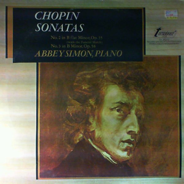 Simon Abbey — Chopin - Sonatas No.2 In B-Flat Moll, Op.35 / No.3 In B-Moll, Op.58