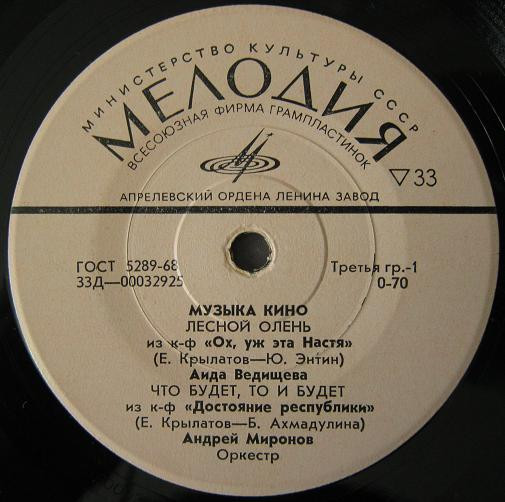Various — Музыка Кино