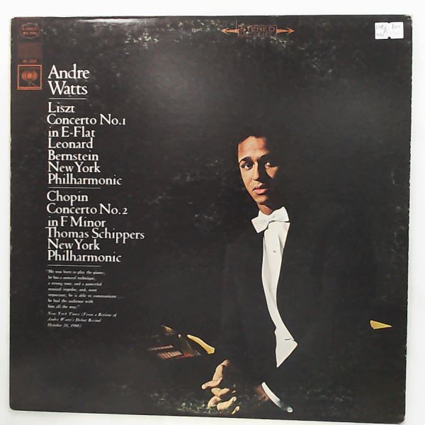 Watts Andre (piano) — Liszt - Concerto No. 1 In E-Flat / Chopin - Concerto No. 2 In F-moll