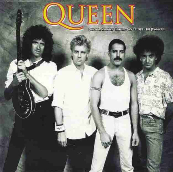 QUEEN — LIVE AID (YELLOW COVER)