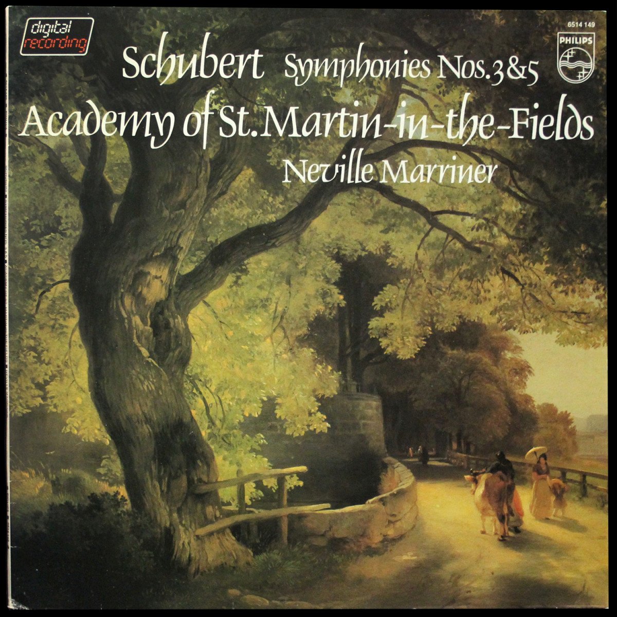 Neville Marriner / Neville Marriner / Academy Of St. Martin-In-The-Fields — Schubert: Symphonies Nos. 3 & 5