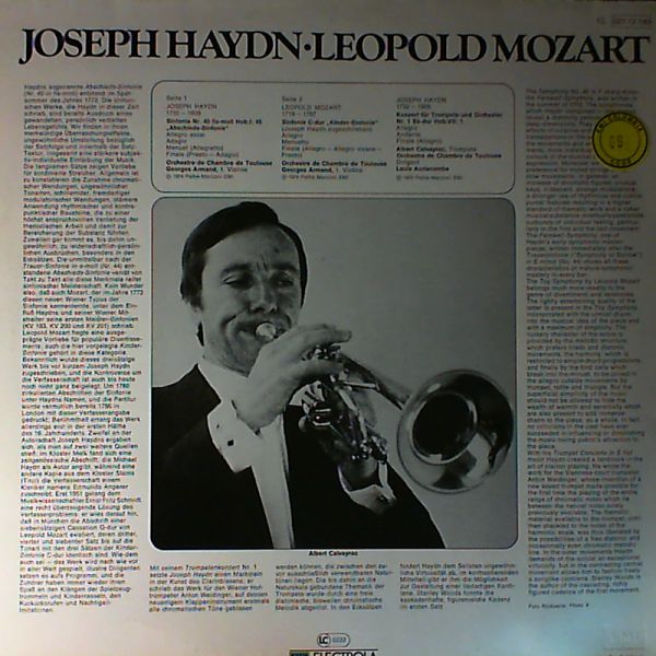 Armand Georges/ Calvayrac Albert — J. Haydn. L. Mozart