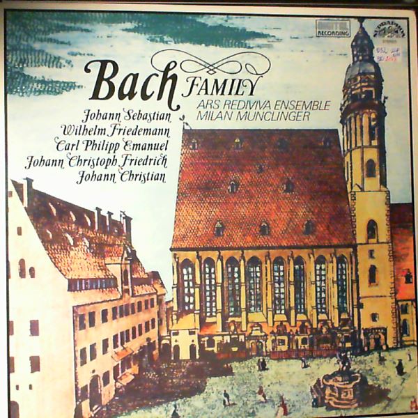 ARS Redivida Ensemble (cond. Munclinger M.) — Bach Family