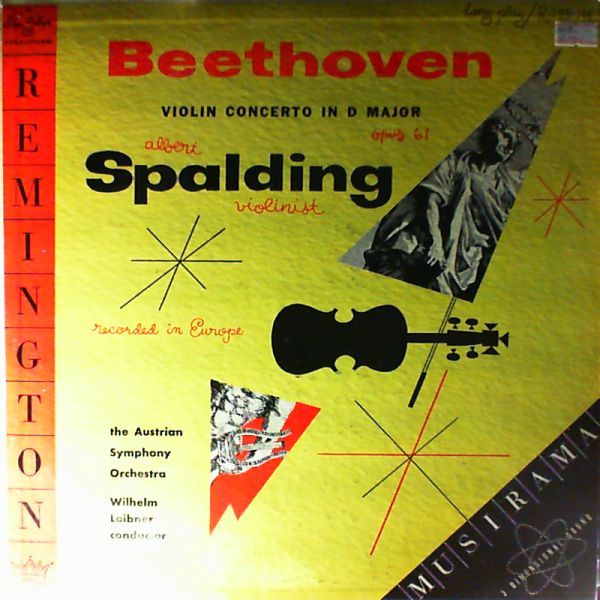 Austrian Symphony Orchestra (cond. Loibner W.) — Beethoven L. - Violin Concerto in D-dur, Op.61