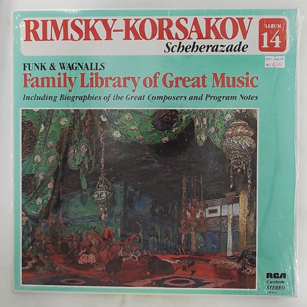 Bamberg Symphony Orchestra (Con. Perlea Jonel) — Family Library of Great Music Album 14: Rimsky-Korsakov – Scheherazade