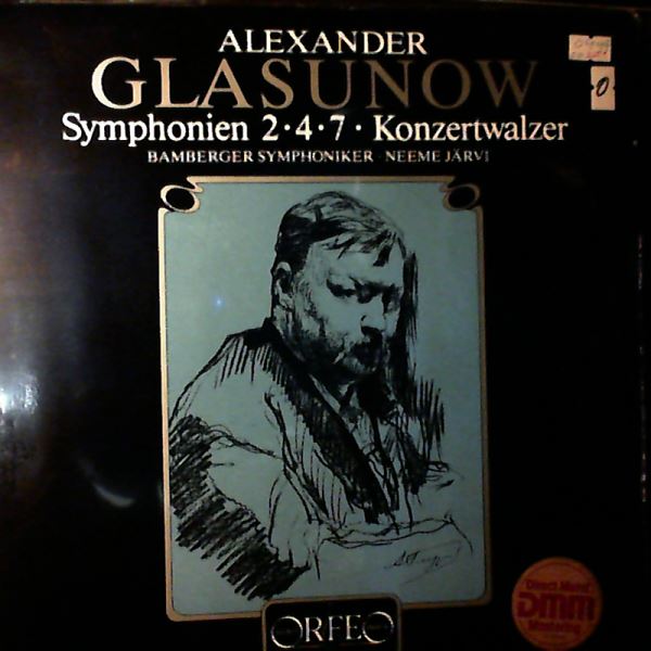 Bamberger Symphoniker (dir. Jarvi N.) — Glasunow (Glazunov) - Symphonien Nr. 2, 4, 7; Konzertwalzer