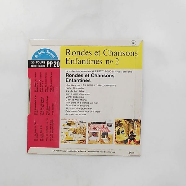 Les Petits Carillonneurs — Rondes Et Chansons Enfantines (N° 2)
