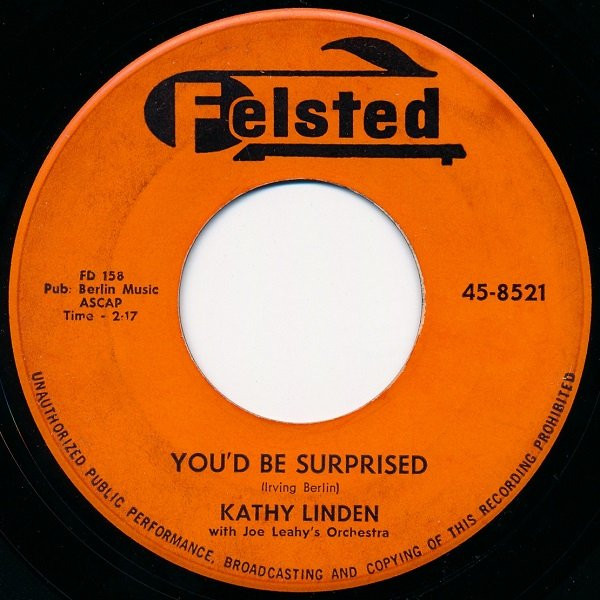 Linden Kathy — You'd Be Surprised