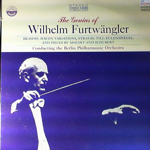 Berlin Philharmonic Orchestra (cond. Furtwangler W.) — Brahms J., Strauss R., Mozart W., Schubert F.