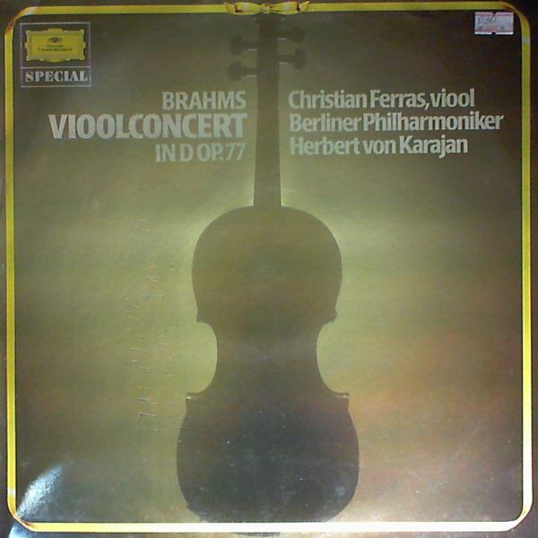 Berlin Philharmonic Orchestra (cond. von Karajan H.)/Ferras C. — Brahms - Vioolconcert in D-dur op. 77