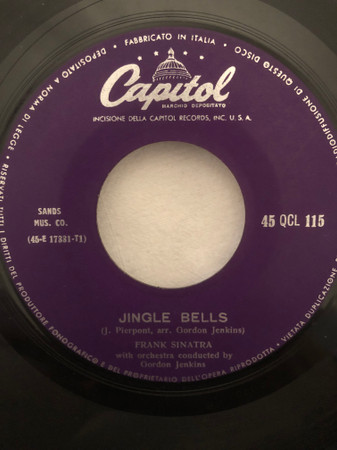 Frank Sinatra — Jingle Bells / Silent Night