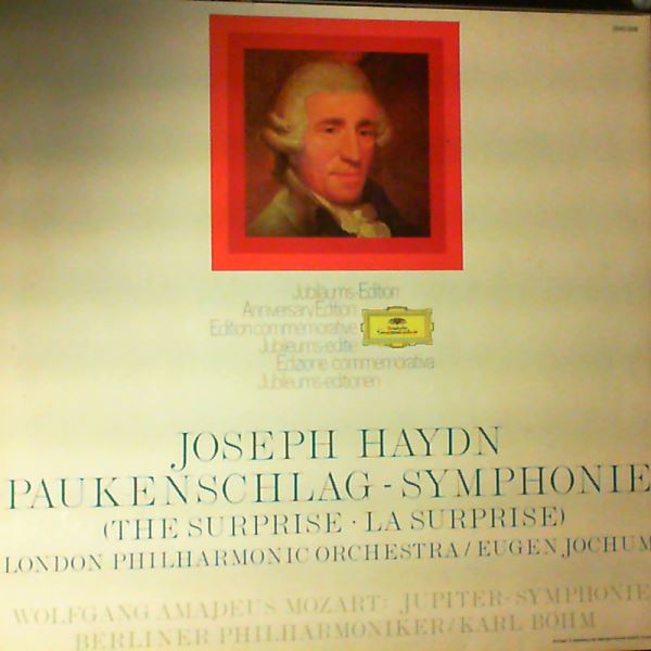 Berliner Philharmoniker (cond. Bohm Karl) — Mozart - Symphony Nr. 41 (Jupiter) / Haydn - Symphony Nr. 94 (The Surprise)