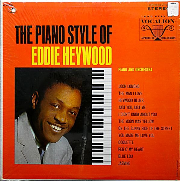 Eddie Heywood — The Piano Style Of Eddie Heywood Piano And Orchestra
