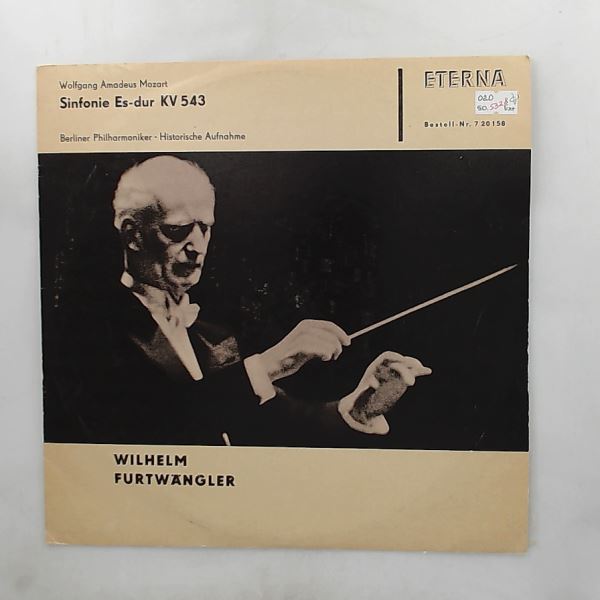 Berliner Philharmoniker (dir. Furtwangler W.) — Mozart - Sinfonie Nr. 39 Es-dur KV 543