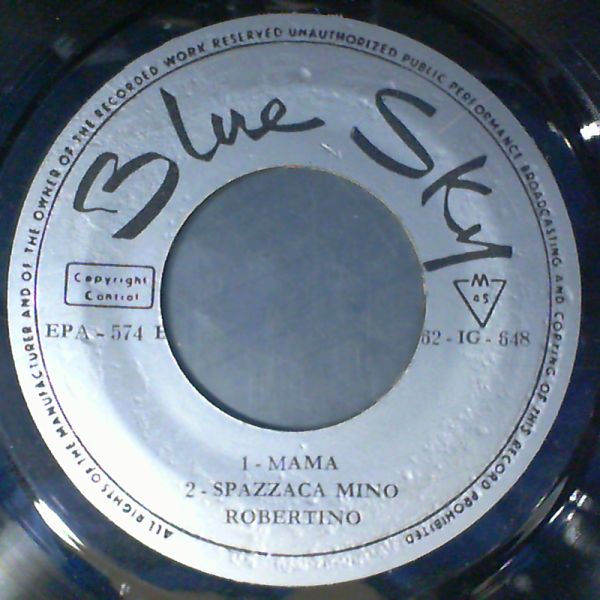 Loretti Robertino — Mama/Spazzaca mino