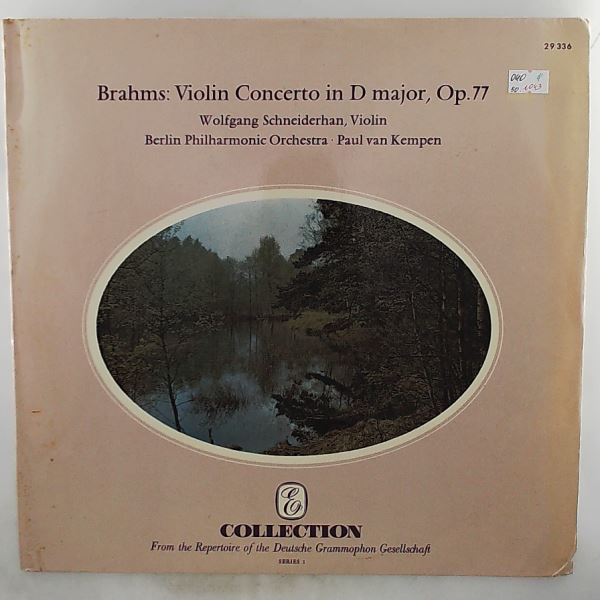 Berliner Philharmoniker (dir. van Kempen P.)/Schneiderhan W. — Brahms - Violin Concerto In D-dur Op.77