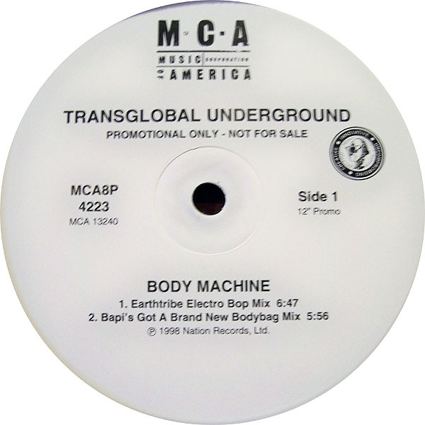 Transglobal Underground — Body Machine