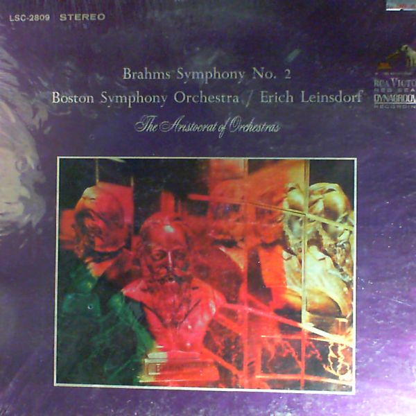 Boston Symphony Orchestra (cond. Leinsdorf E.) — Brahms - Symphony No.2 in D, Op.73
