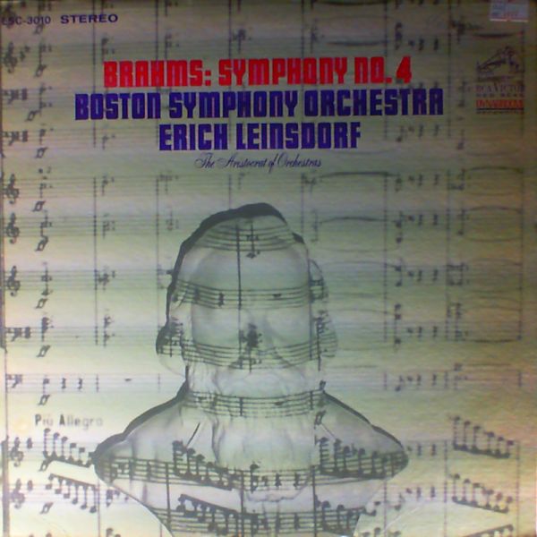 Boston Symphony Orchestra (cond. Leinsdorf E.) — Brahms - Symphony No.4