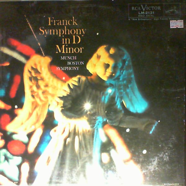 Boston Symphony Orchestra (cond. Munch Charles) — Franck - Symphony in D-moll