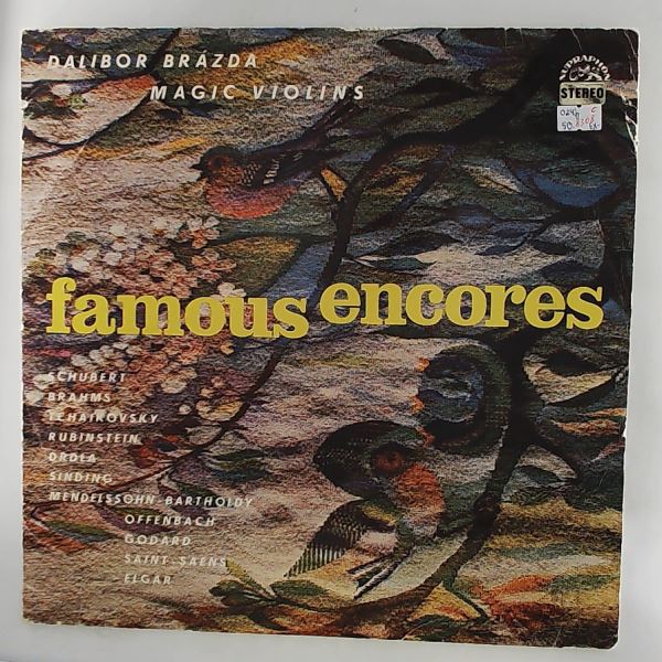 Brazda Dalibor & His Orchestra — Magic Violins - Famous Encores