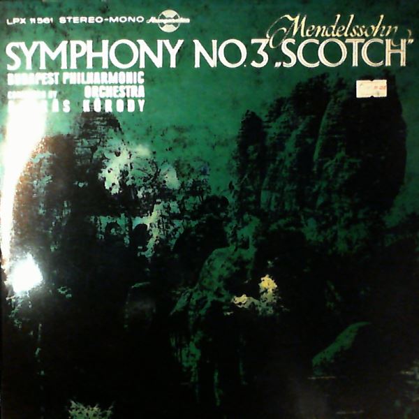 Budapest Philharmonic Orchestra (dir. Korody A.) — Mendelssohn - Symphony No. 3 "Scotch"