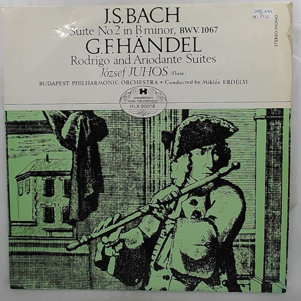 Budapest Symphony Orchestra (cond. Erdelyi Miklos) — Bach J.S. - Suite No. 2 In B Moll, BWV 1067, Handel - Rodrigo And Ariodante Suites
