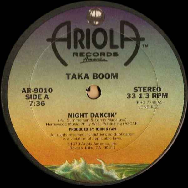 Taka Boom — Night Dancin'