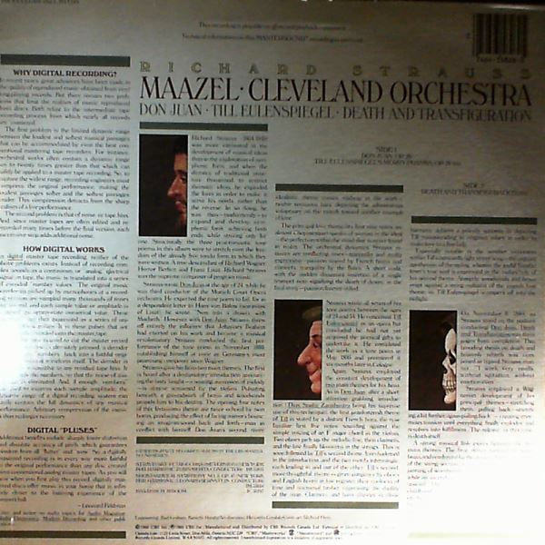 Cleveland Orchestra (cond. Maazel L.) — Strauss Richard - Don Juan; Till Eulenspiegel; Death And Transfiguration