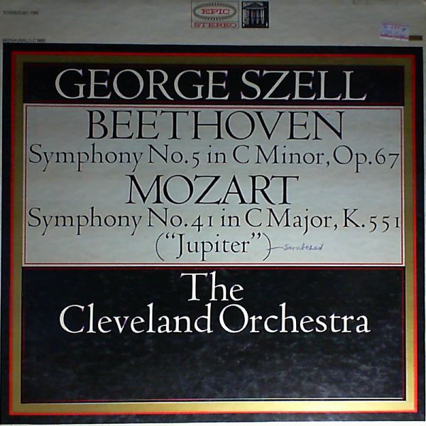 Cleveland Orchestra (cond. Szell George) — Beethoven Symphony №5 in C Minor; Mozart Symphony № 4 in C Major ("Jupiter")