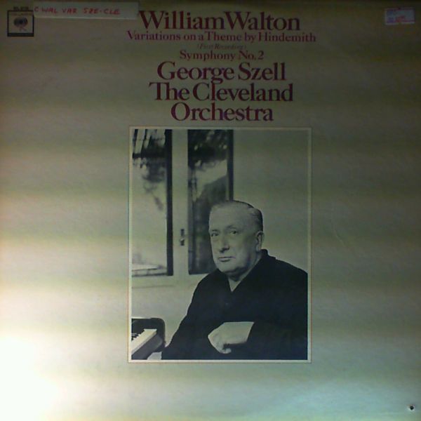 Cleveland Orchestra (cond. Szell George) — Walton W. - Variations on a Theme by Hindemith, Symphony No. 2