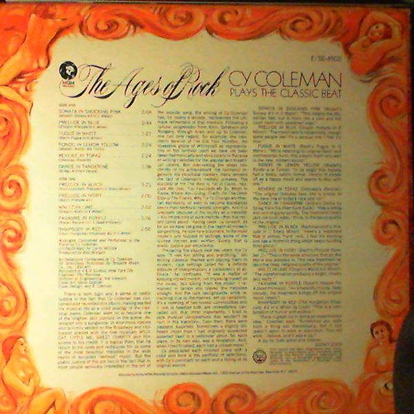 Coleman Cy — Ages Of Rock - Coleman Cy Plays The Classic Beat