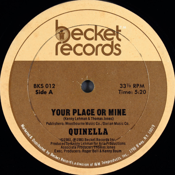 Quinella — Your Place Or Mine