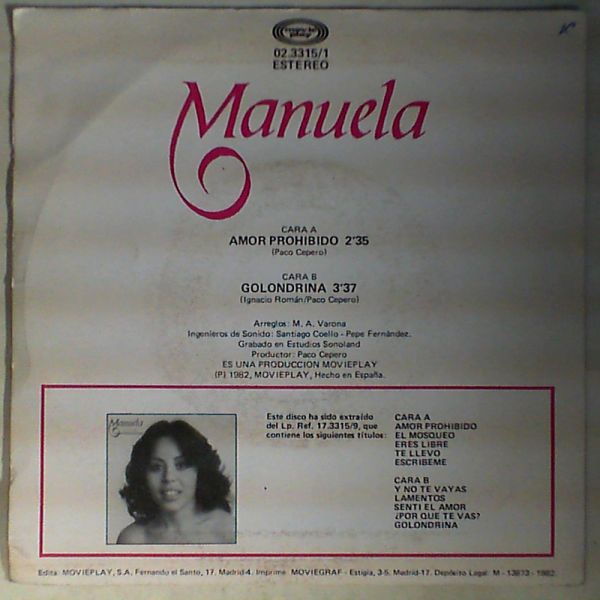 Manuela — Amor Prohibido