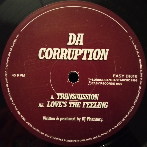 Da Corruption — Transmission / Love's The Feeling