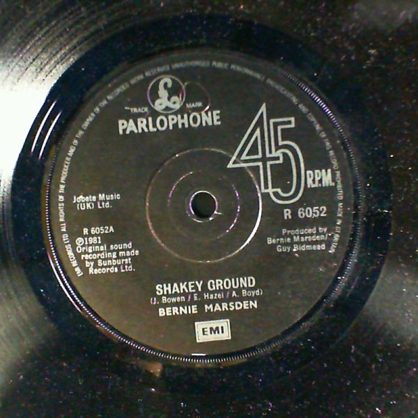 Marden Bernie (Whitesnake) — Shakey Ground - After All The Madness