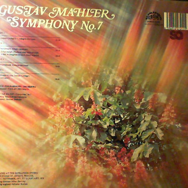 Czech Philharmonic Orchestra (cond. Neumann Vaclav) — Mahler. Symphony No.7