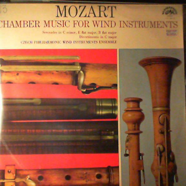 Czech Philharmonic Wind Instruments Ensemble (dir. Cerny Vladimir) — Mozart - Chamber music for wind instruments (dir. Cerny)
