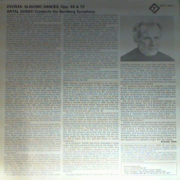 Dorati Antal (con.) — Dvorak: 16 Slavonic dances op.46 & 72