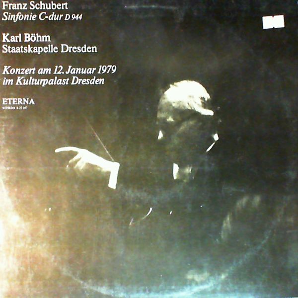 Dresden State Orchestra (cond. Bohm Karl) — Schubert F. - sinfonie C-dur (dir. Bohm K.)