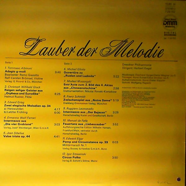 Dresdner Philharmoniker — Zauber der Melodie