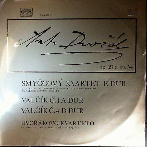 Dvorak Quartet — Dvorak A. - String Quartet in E-dur, Waltz no. 1, no. 4
