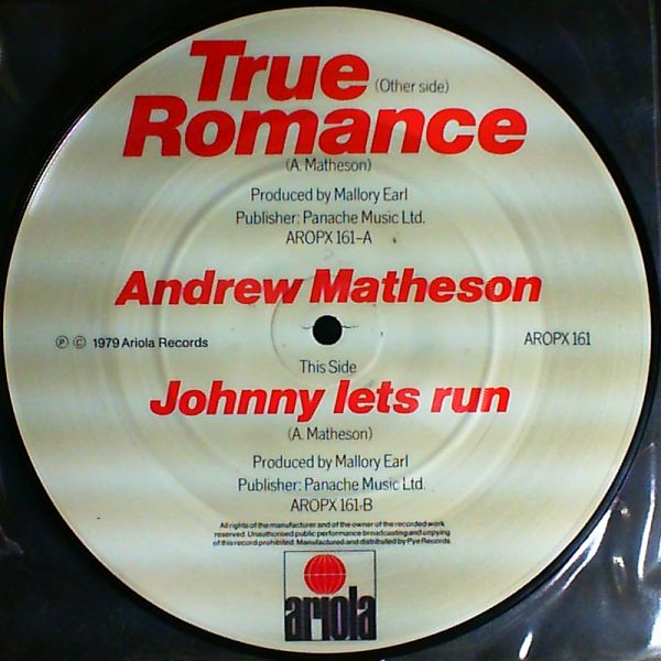 Matheson Andrew (ex-Hollywood Brats) — True Romance - Johnny Lets Run