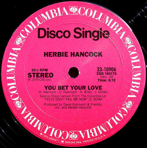 Herbie Hancock — You Bet Your Love
