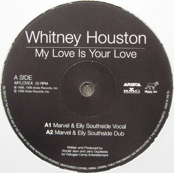 Whitney Houston — My Love Is Your Love / It's Not Right But It's Okay