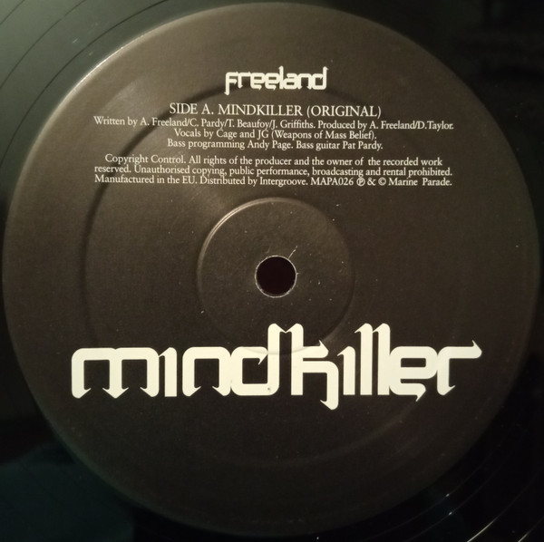 Adam Freeland — Mindkiller
