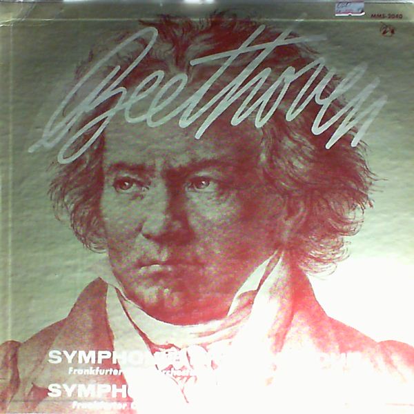 Frankfurt Opera Orchestra (cond. Goehr Walter) — Beethoven - symphonie nr. 2 in D-dur, nr. 4 in B-dur